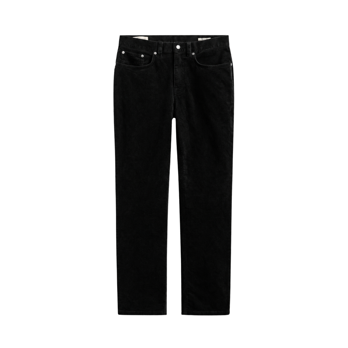 Reg Cord Jeans - Black