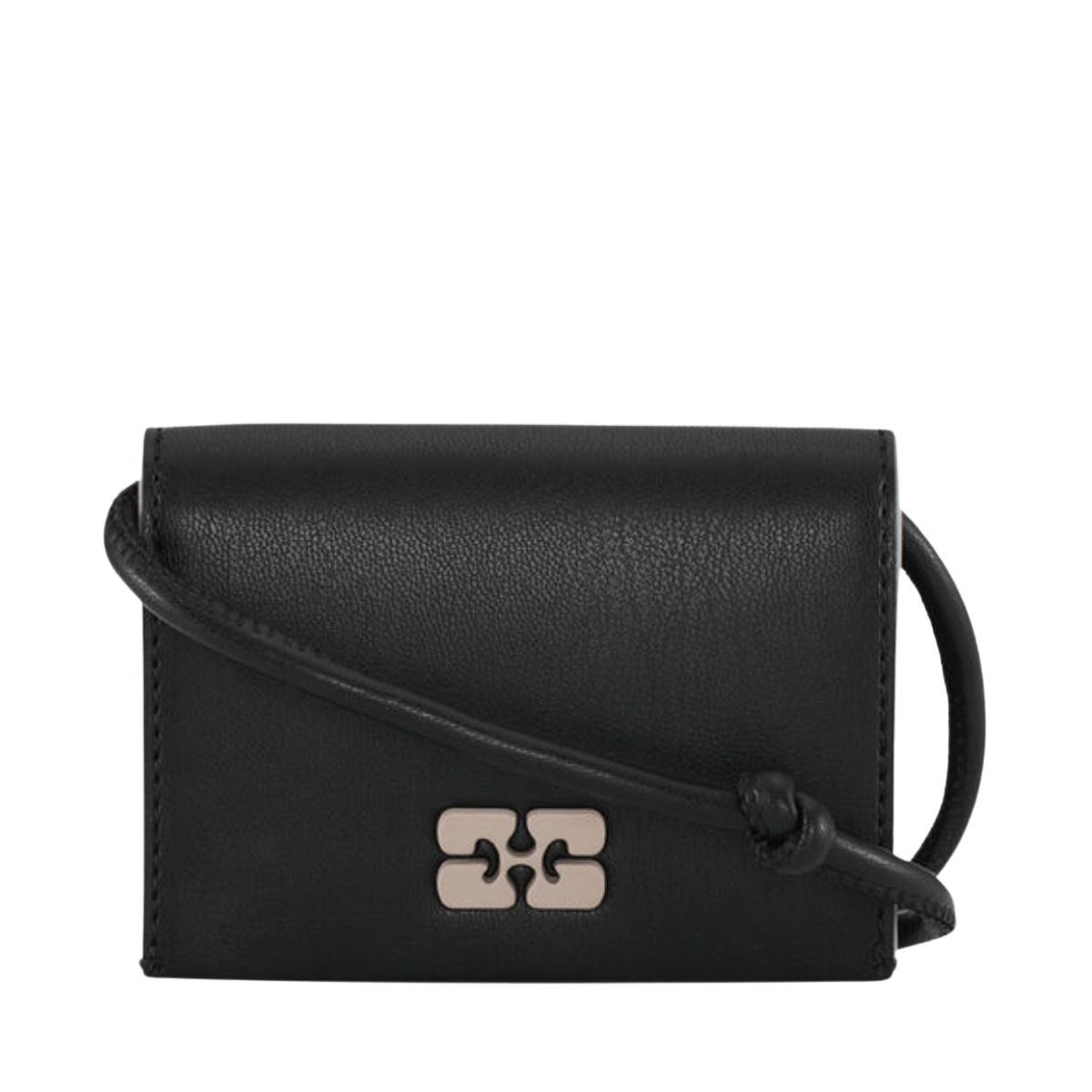 Ganni Bou Wallet - Black