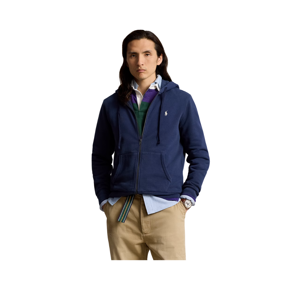 Long Sleeve Sweatshirt - Cruise Navy