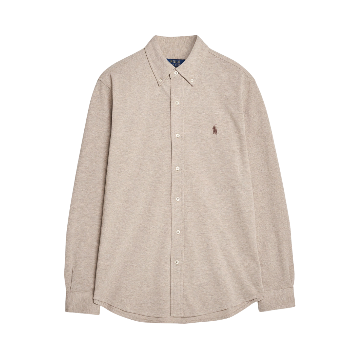 Featherweight Mesh Oxford Shirt - Tuscan Beige Heather