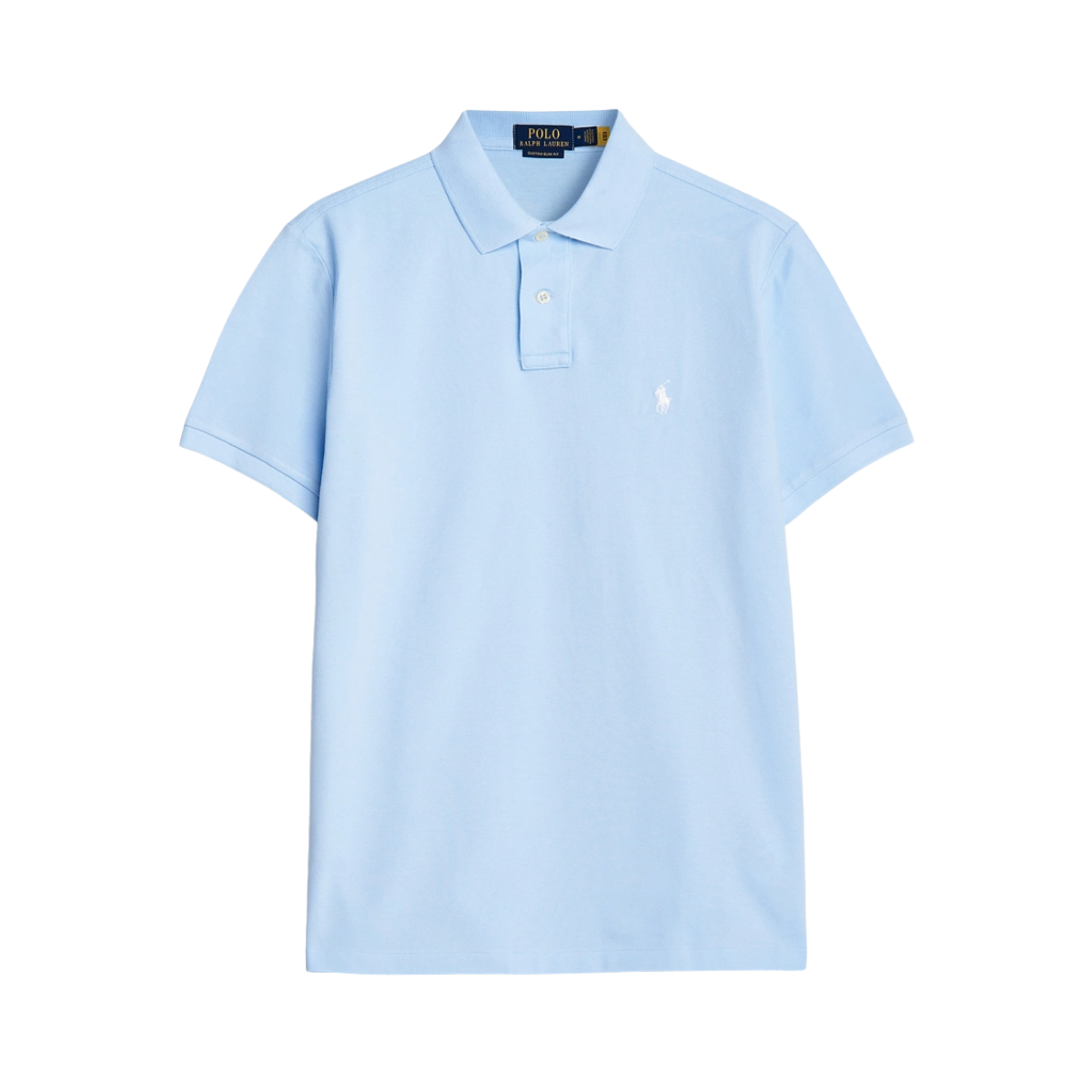 Custom Slim Fit Polo - 013 Office Blue