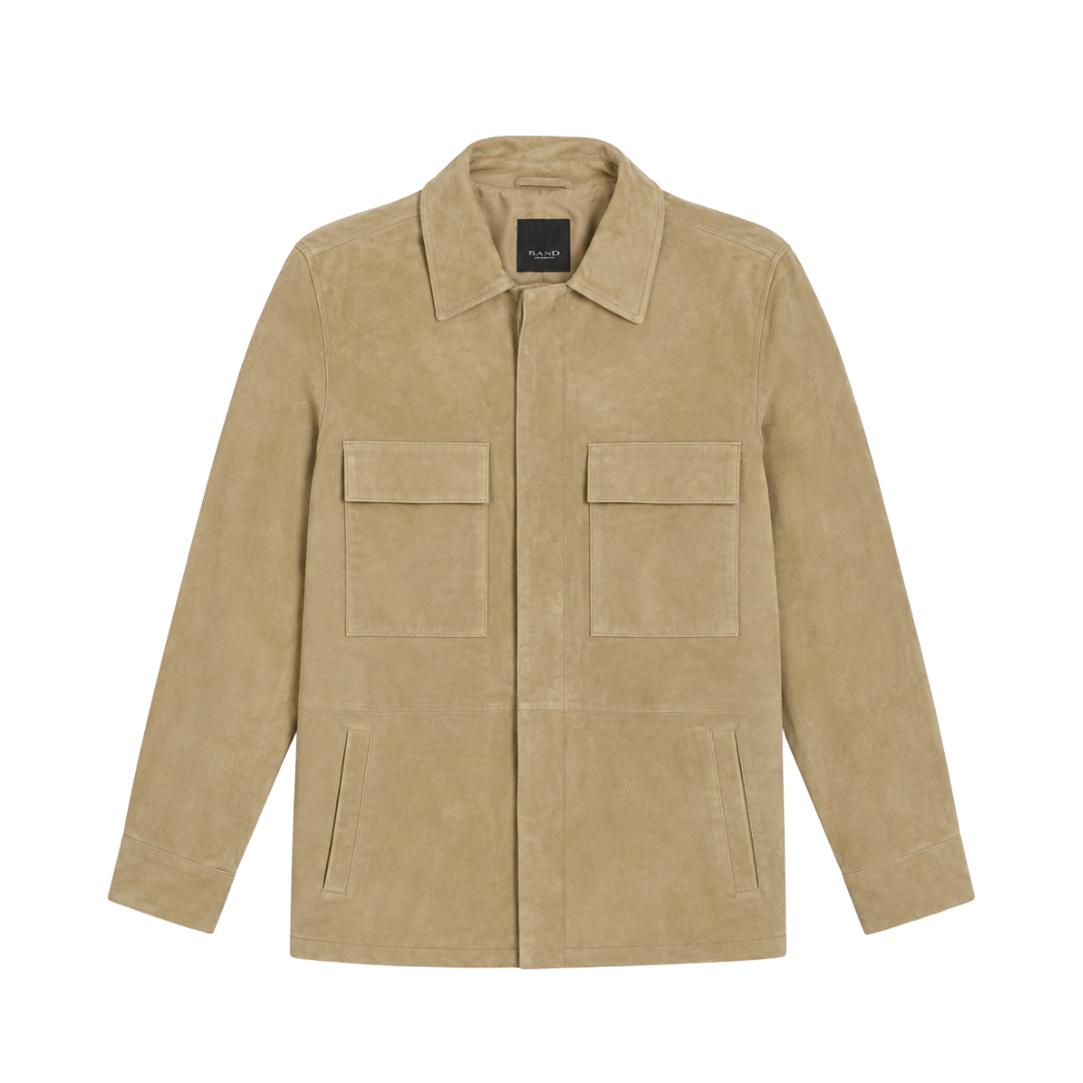 Soft Suede Aiden Pocket - Camel