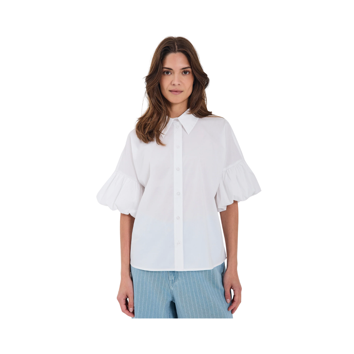 Betty SS Shirt - White