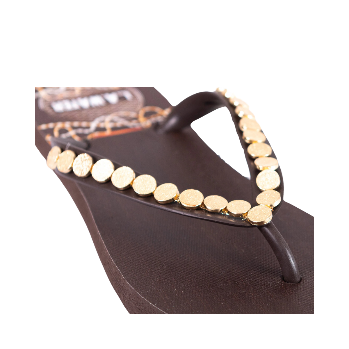 Bijoux Slippers - Brown