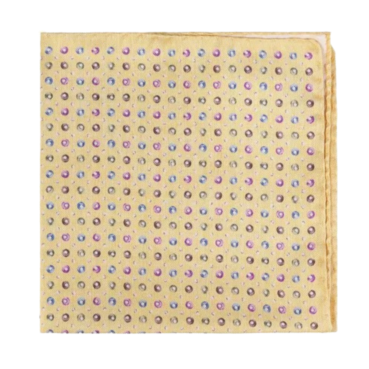 Pocket Square - Yellow Melange