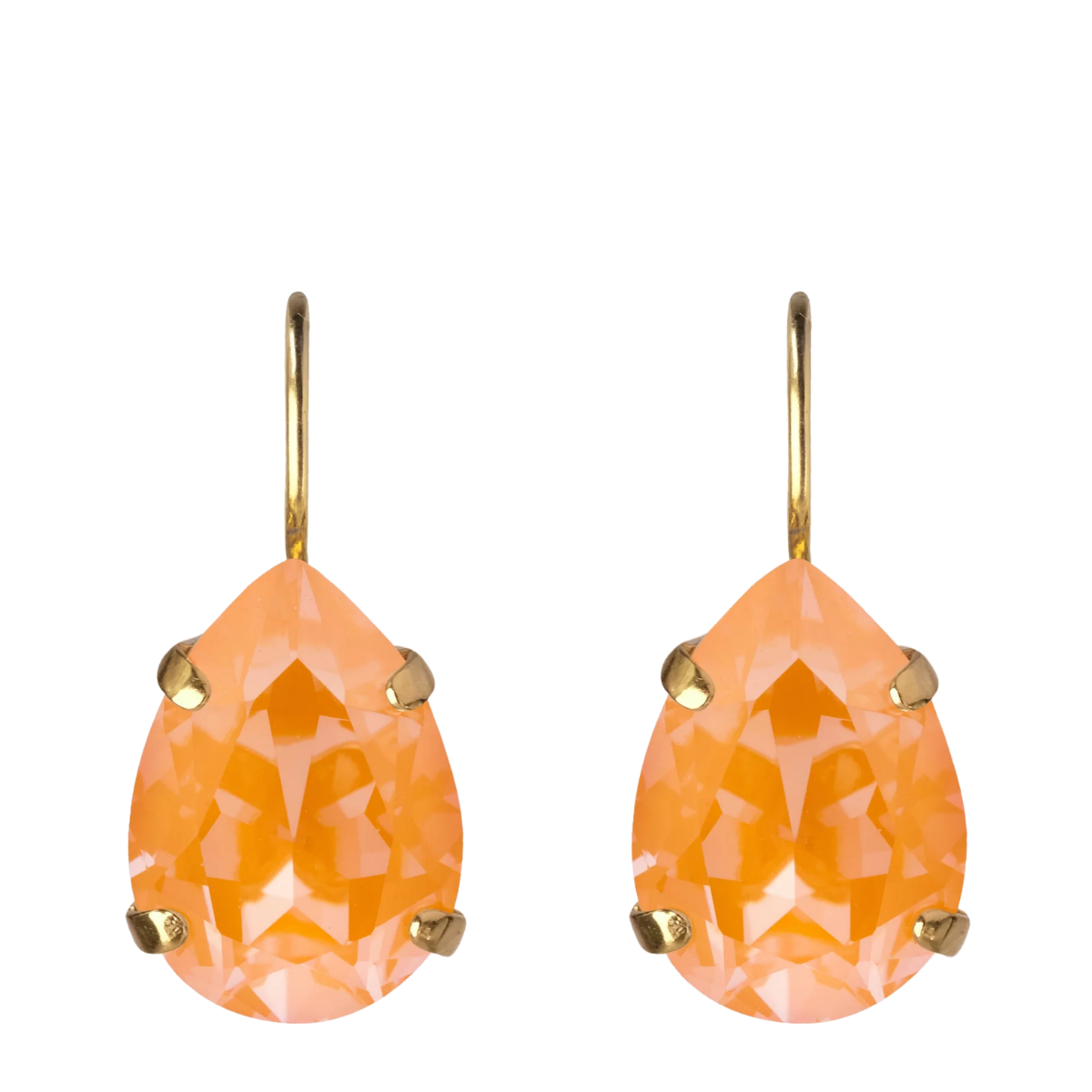 Mini Drop Clasp Earrings Gold - 37 Mango Delite