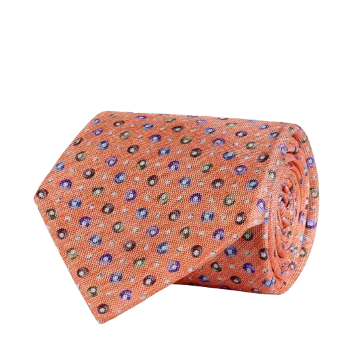 Classic Tie - 214 Orange Melange