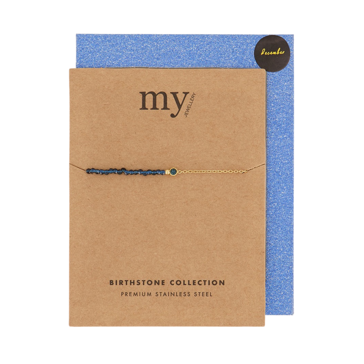 Birth Bracelet - Gold December