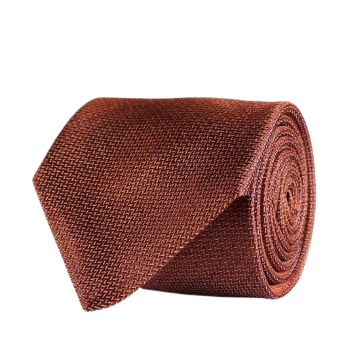 Classic Tie - Rust melange