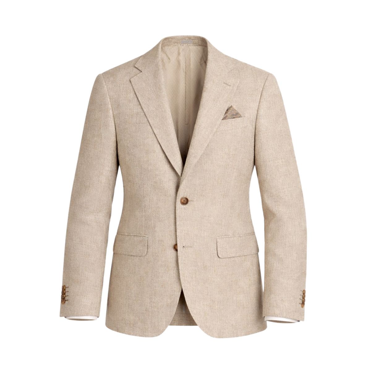 6821 Herringbone Sherman Napoli 1/2 - Natural Creme