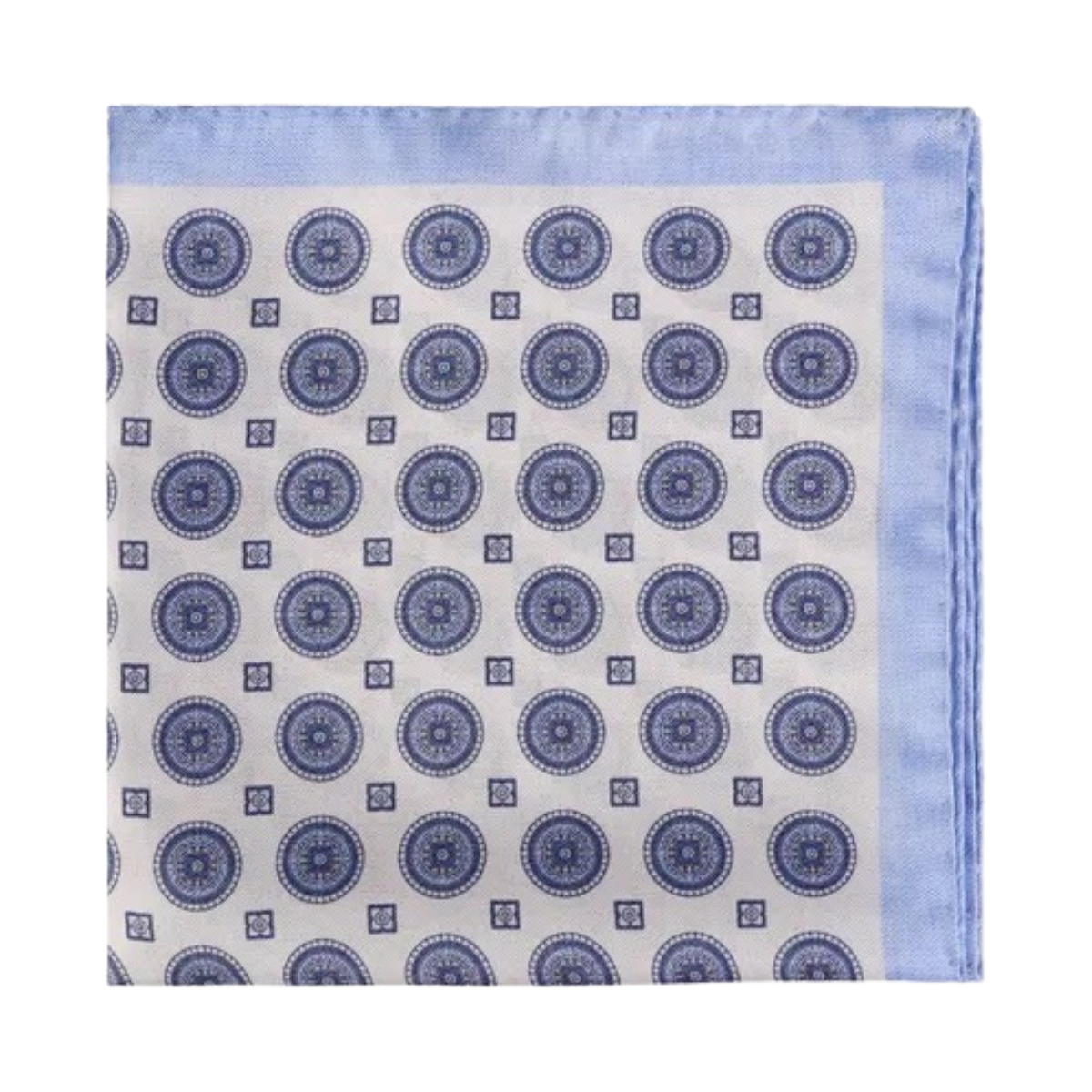 Pocket Square - Sky blue melange