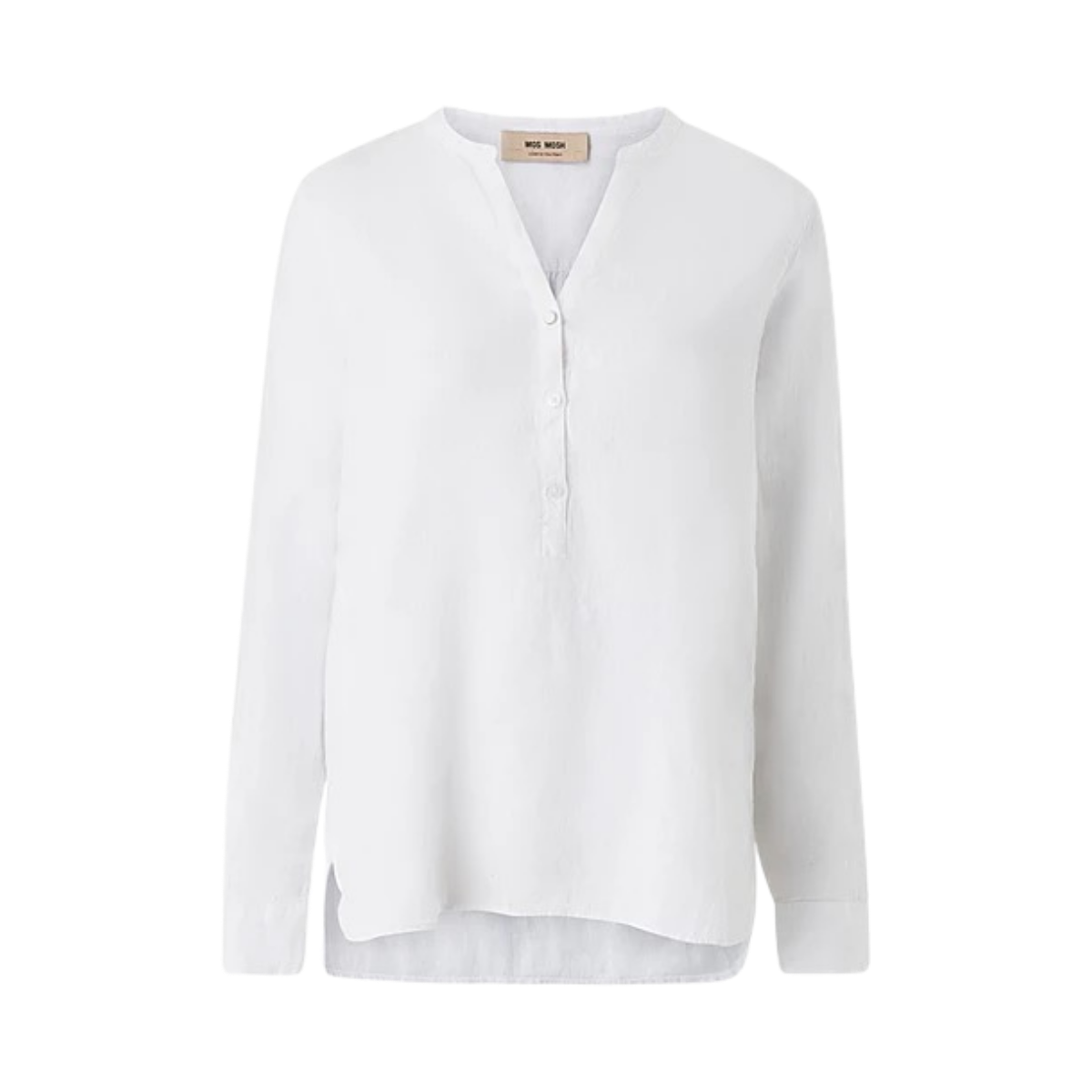 MMDanna Linen Blouse - White