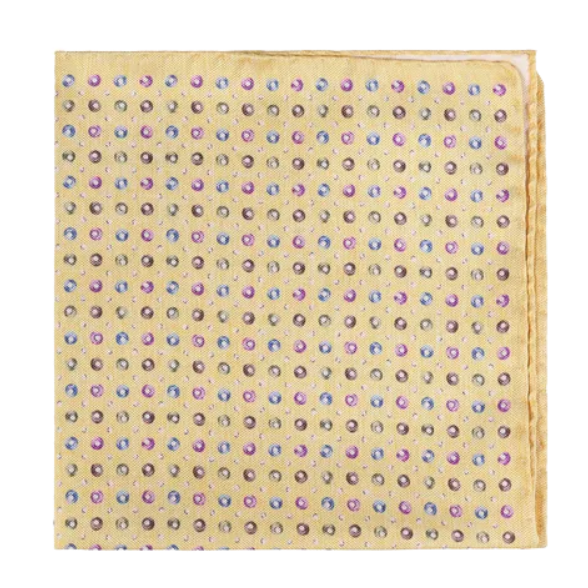 Pocket Square - Yellow Melange