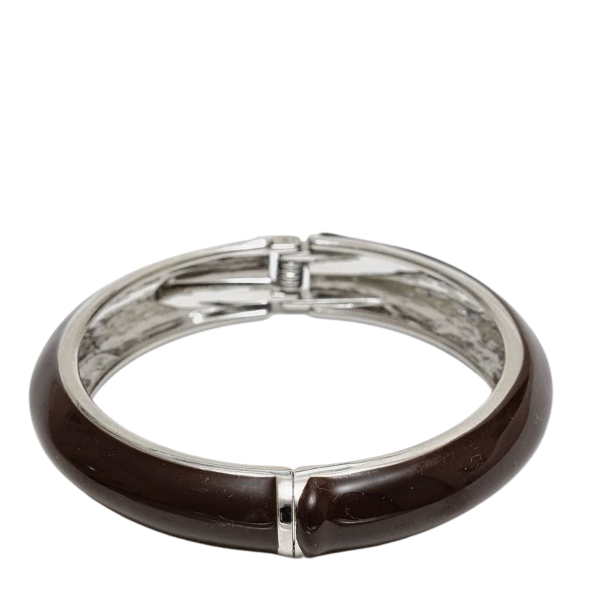 Adele Bracelet - Brown w silver