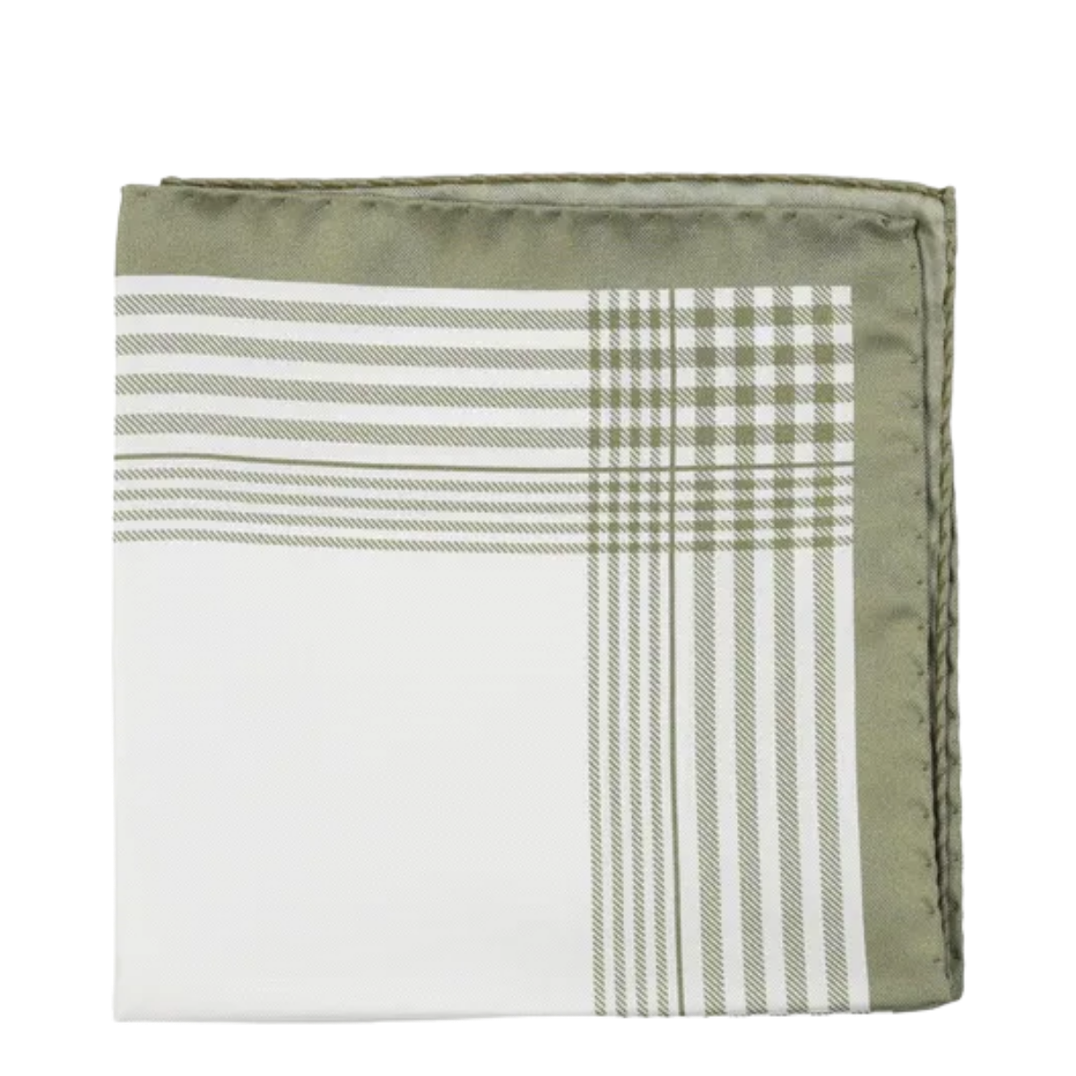 Pocket Square - 506 Olive