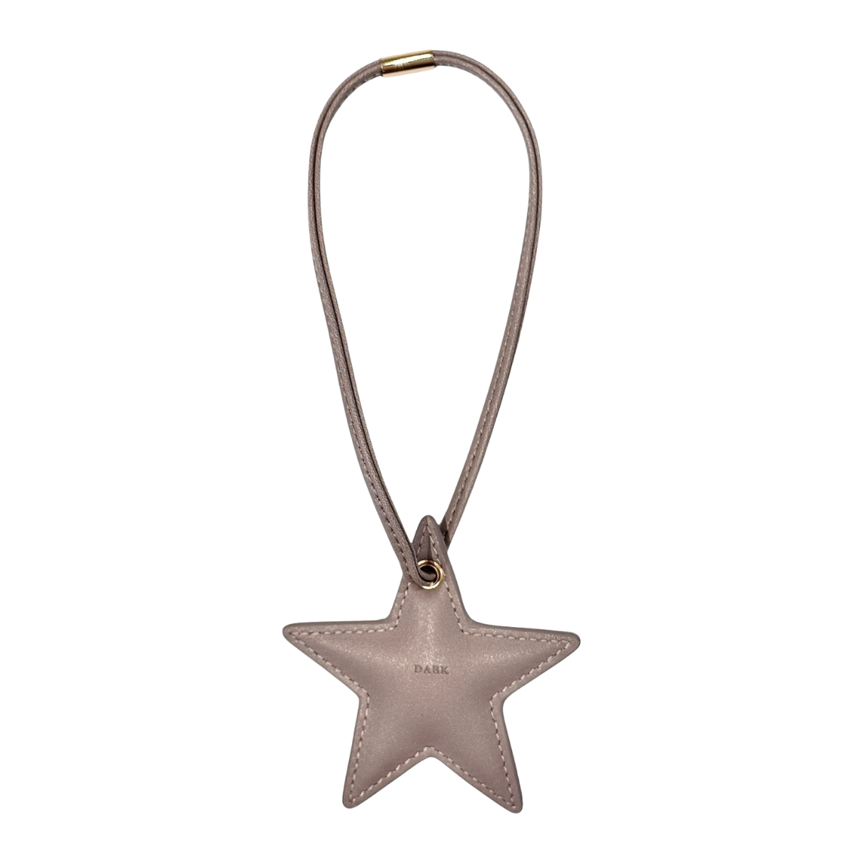 Star Bag Charm - Warm Taupe
