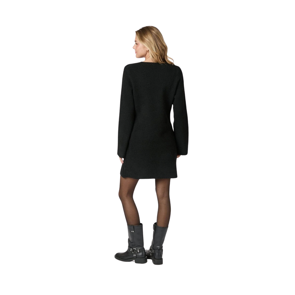 Winona Knit Dress - 100 Black