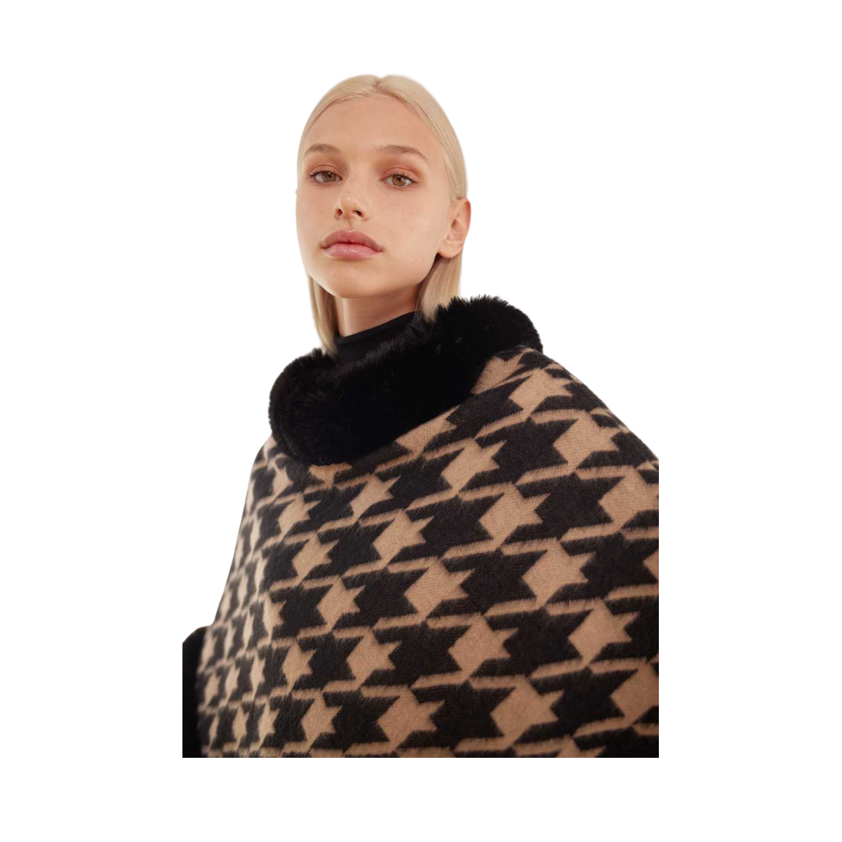 Cape Nana - 823 Black Natural