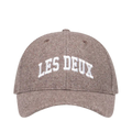 Les Deux Wool Baseball Cap - Mountain Grey Melange