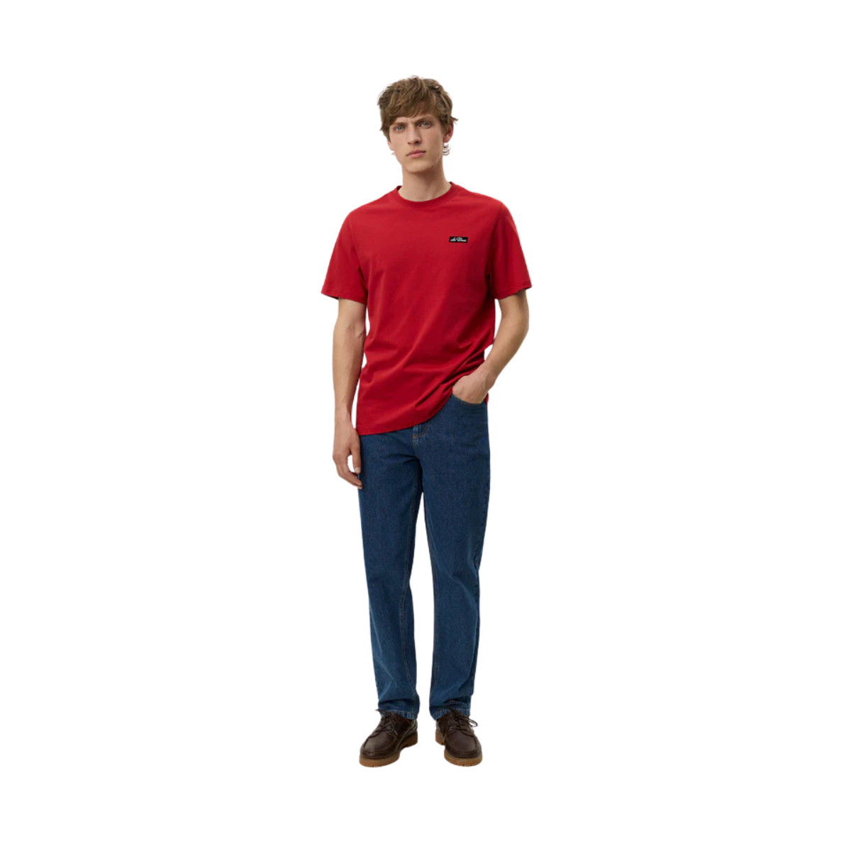 Patch T-Shirt - 632 Scarlet Sage