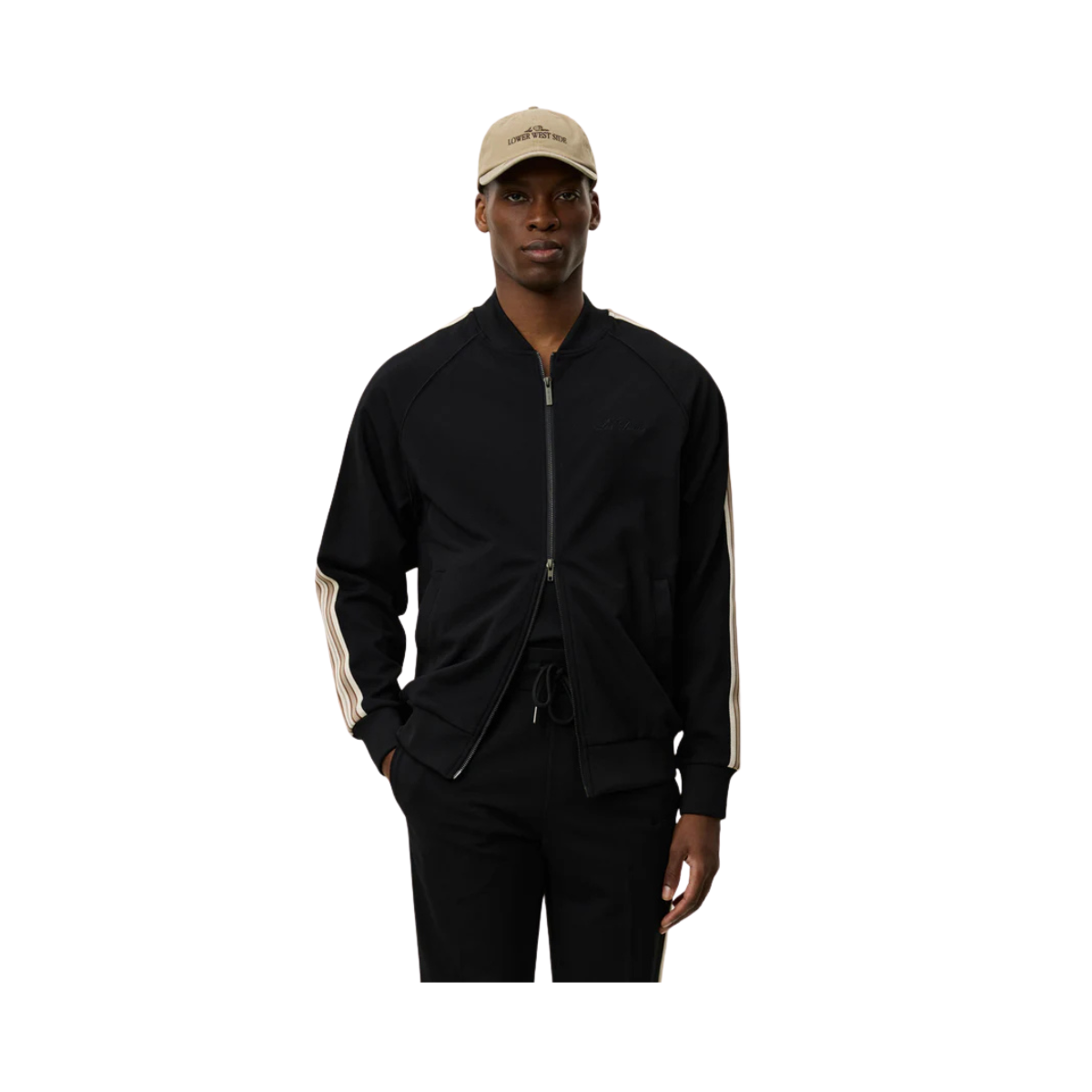 Sterling Track Jacket - 100 Black