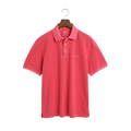 Sunfaded SS Polo - Watermelon Red