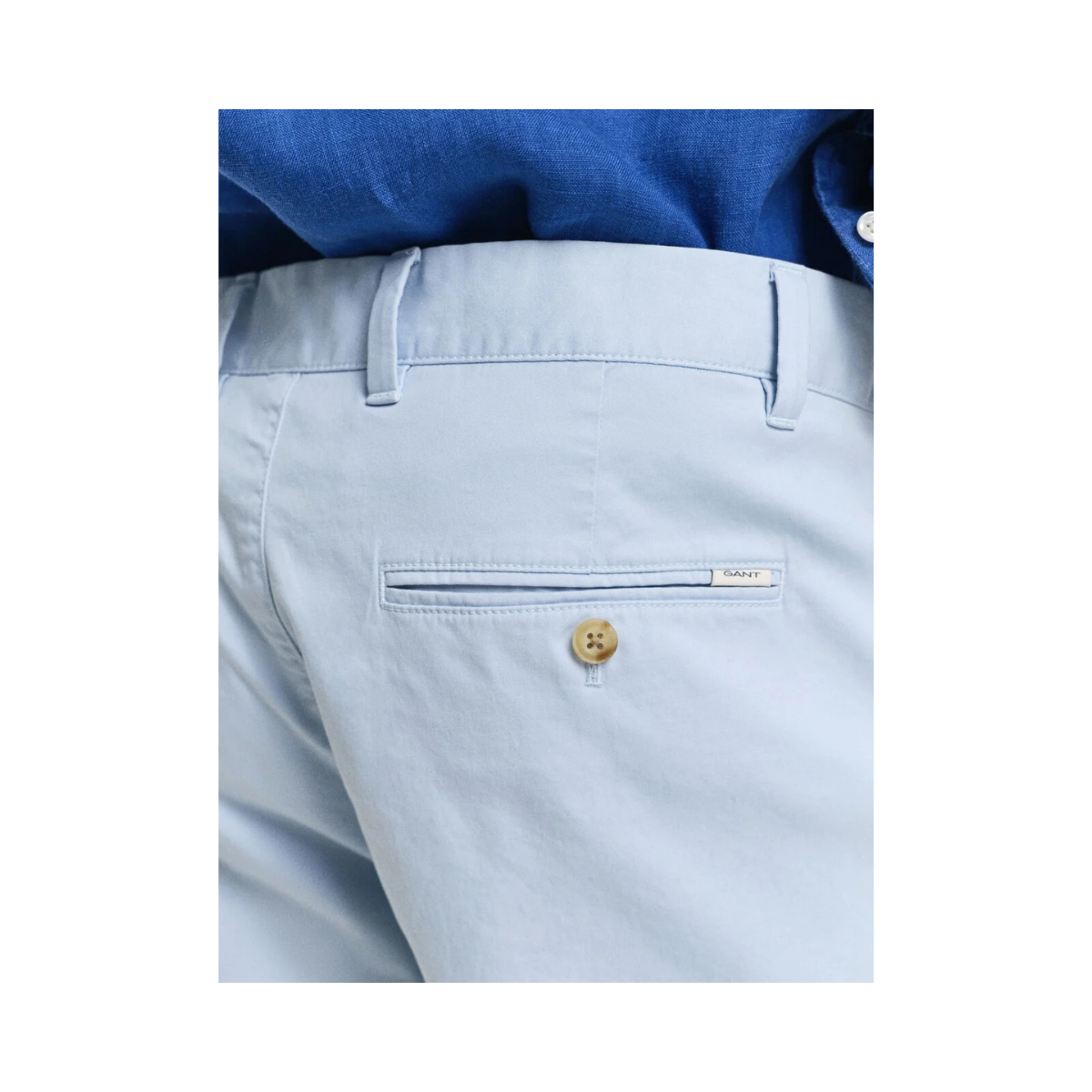Reg Sunfaded Chino Shorts - 457 Fresh Blue