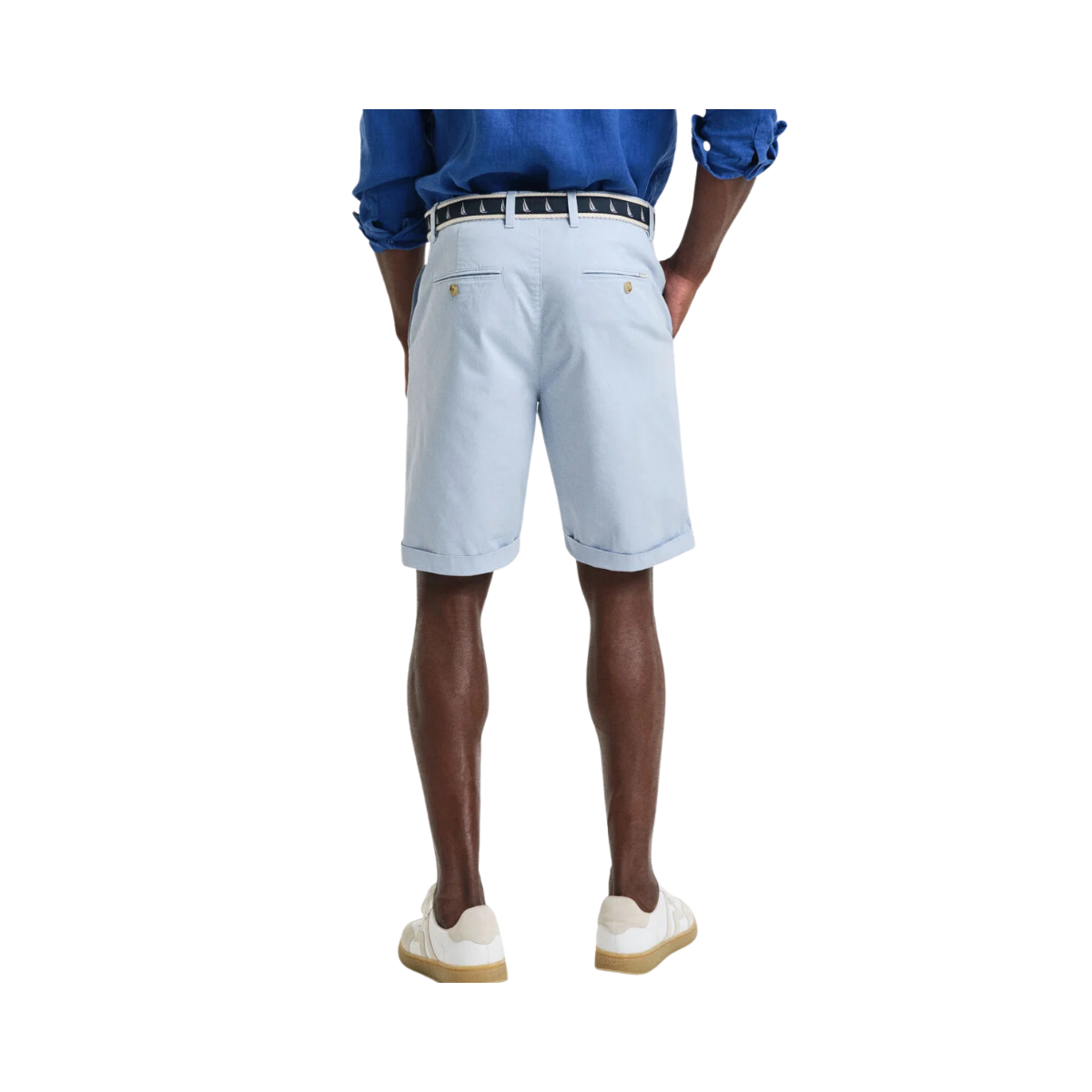 Reg Sunfaded Chino Shorts - 457 Fresh Blue