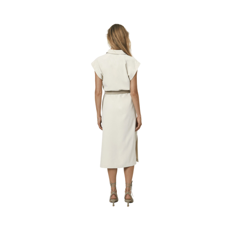 Zadie Shirt Dress - White