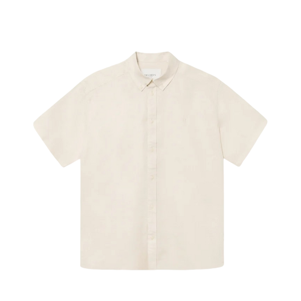 Kris Linen SS Shirt - White
