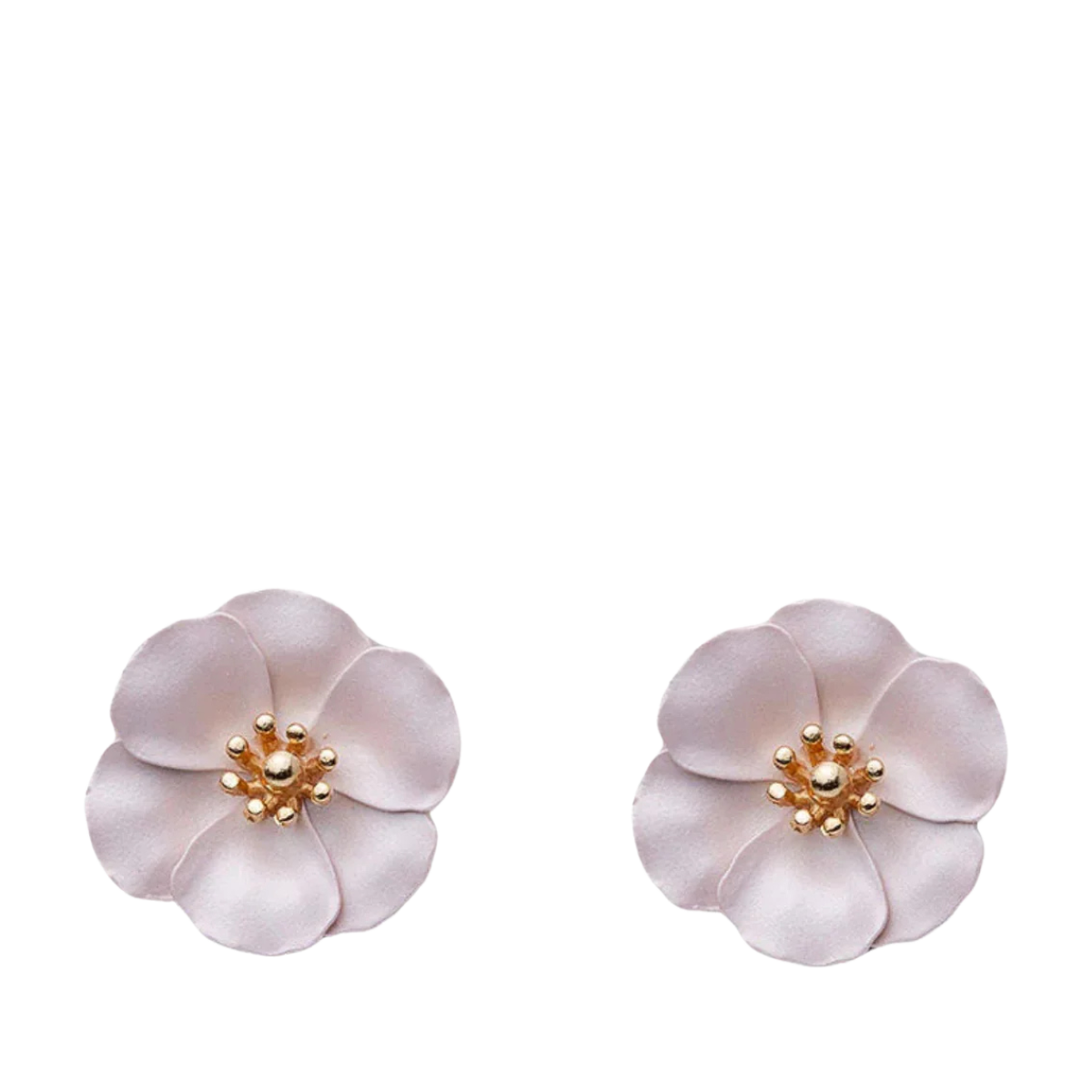 Flowe Small Earring - Pearl Pink