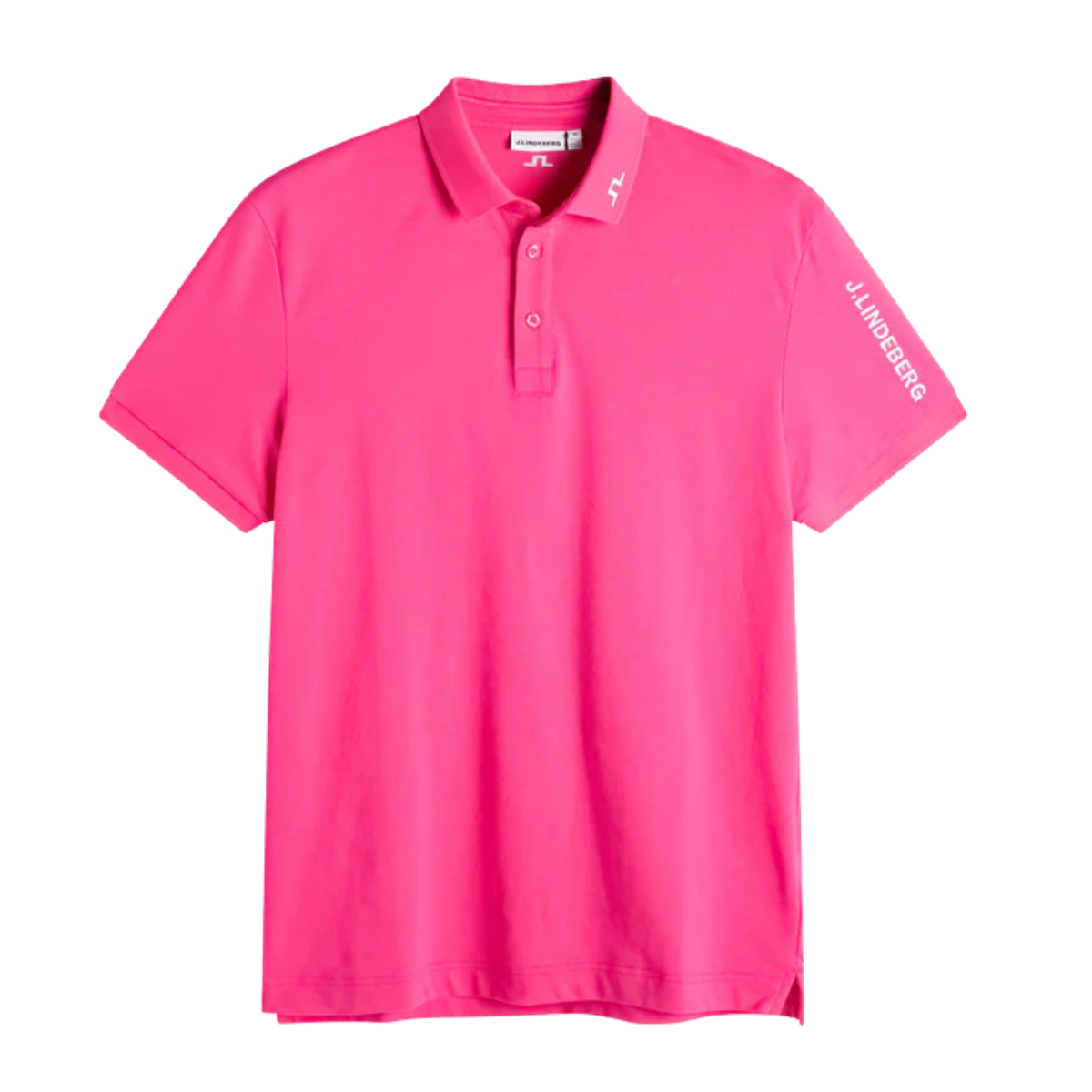 Tour Tech Pique Polo - Pink Yarrow