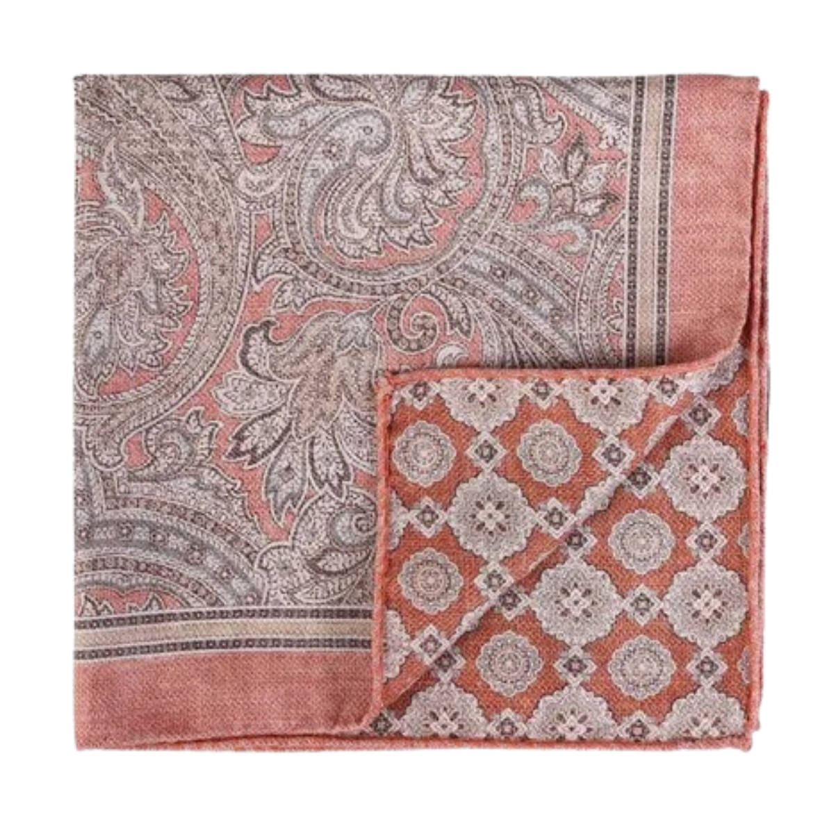 Pocket Square - Orange Melange