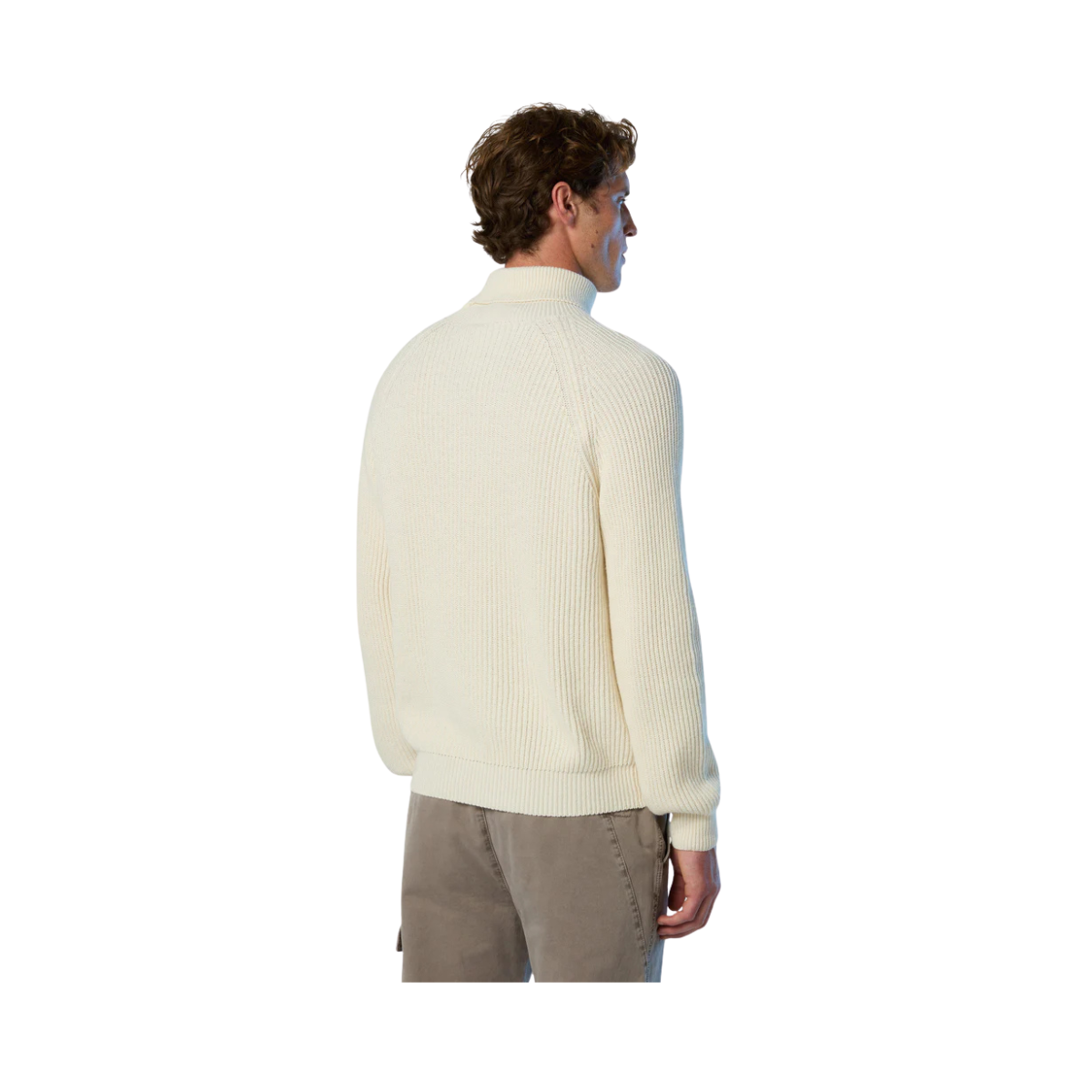 Turtle Neck 5GG Knitwear - 0105 Marshmallow