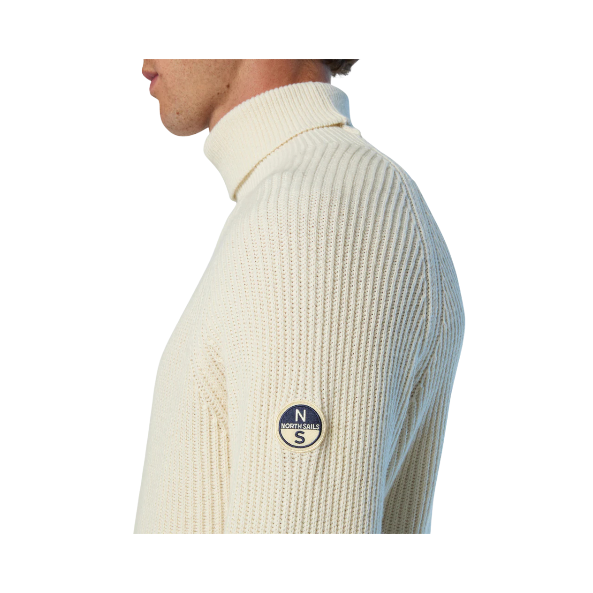 Turtle Neck 5GG Knitwear - 0105 Marshmallow