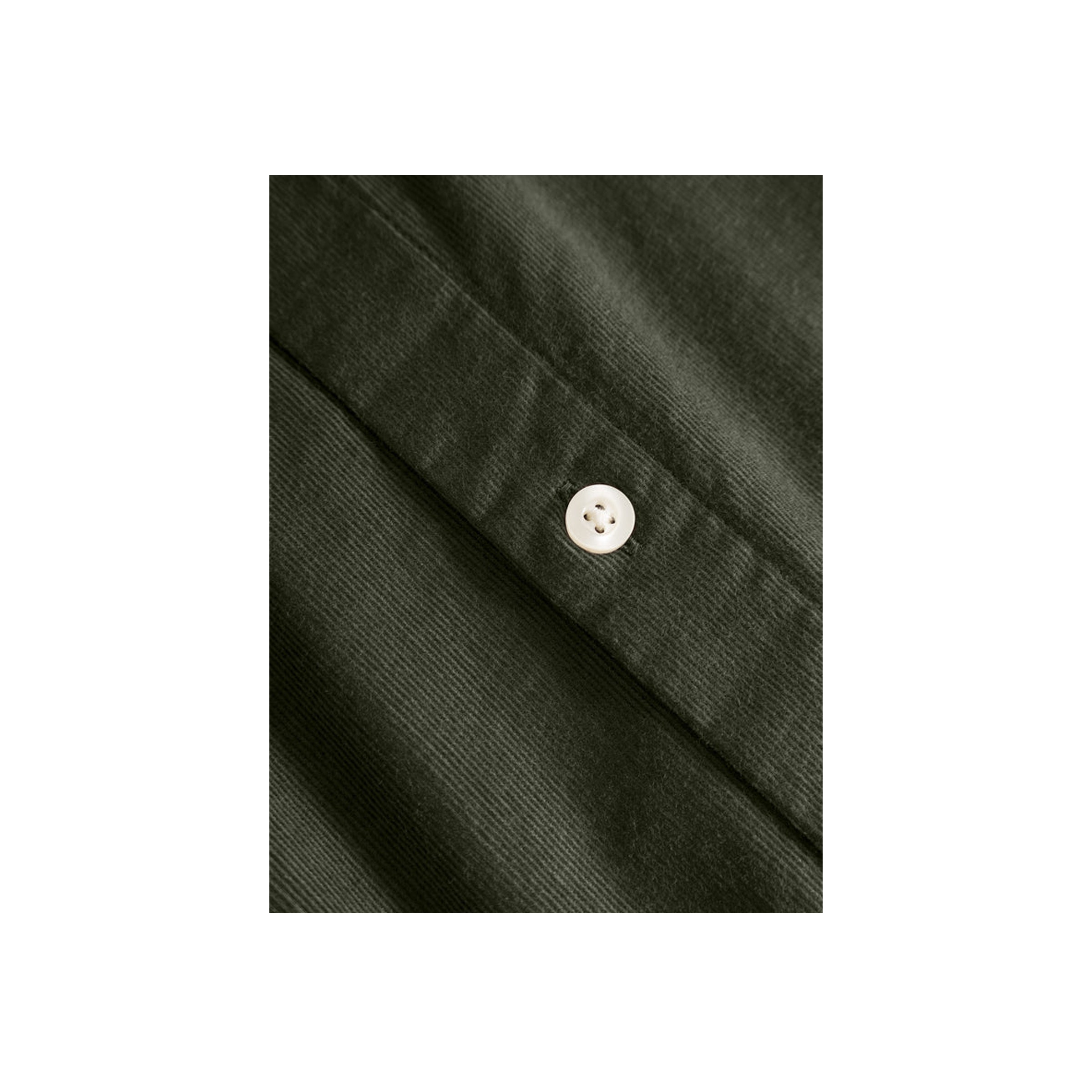 Reg Corduroy Shirt - Green