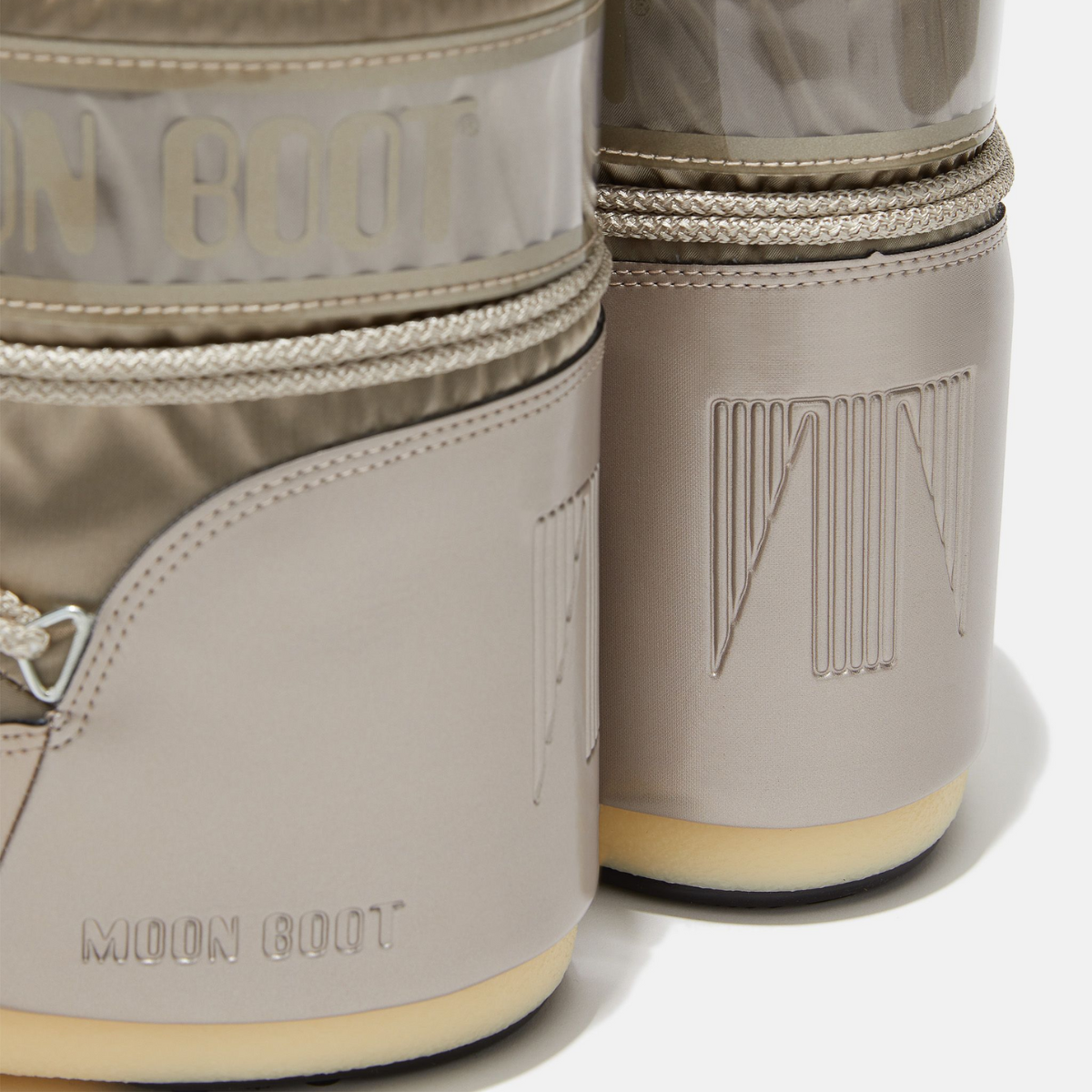 Icon Low Glance Boots - Silver