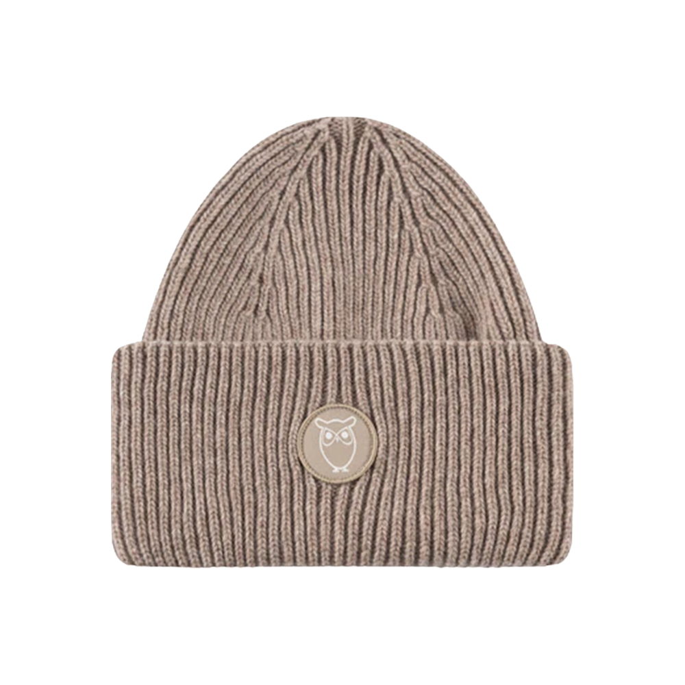 Big Rib Beanie - Beige