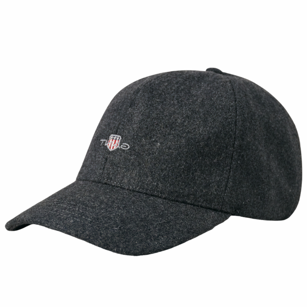 Shield Melton Cap - Grey