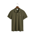 Shield SS Pique Polo - Juniper Green