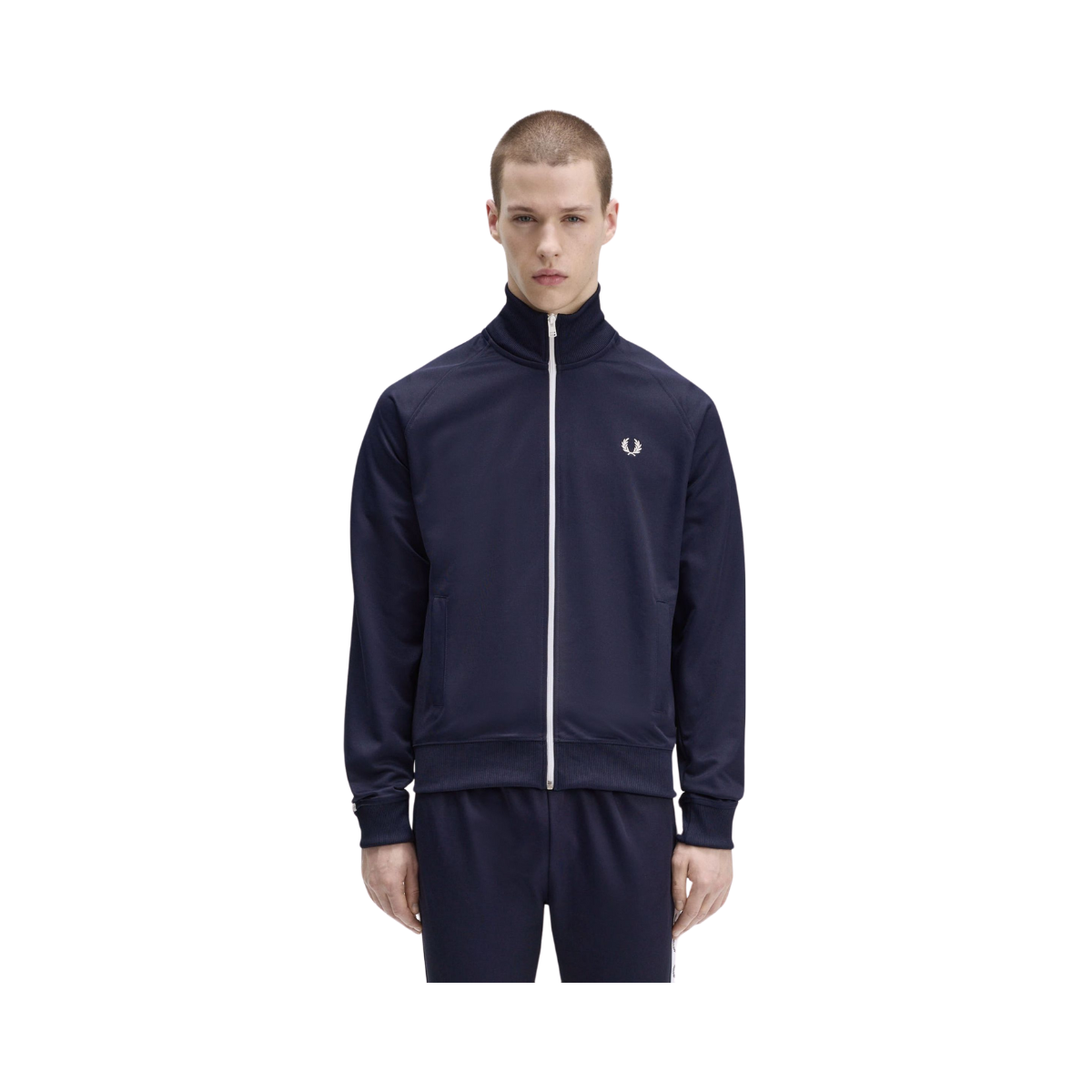 Taped Track Jacket - Blue