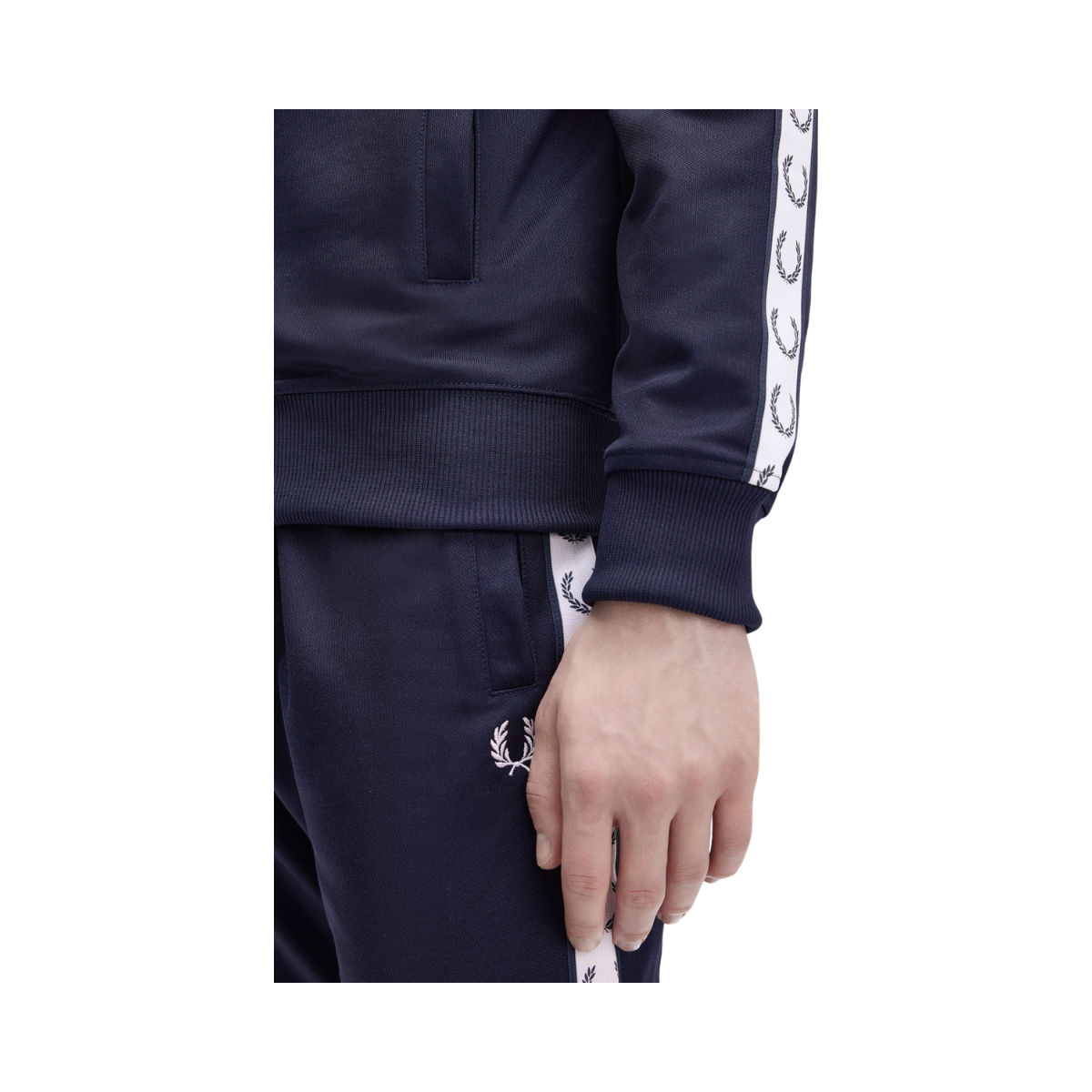 Taped Track Jacket - Blue