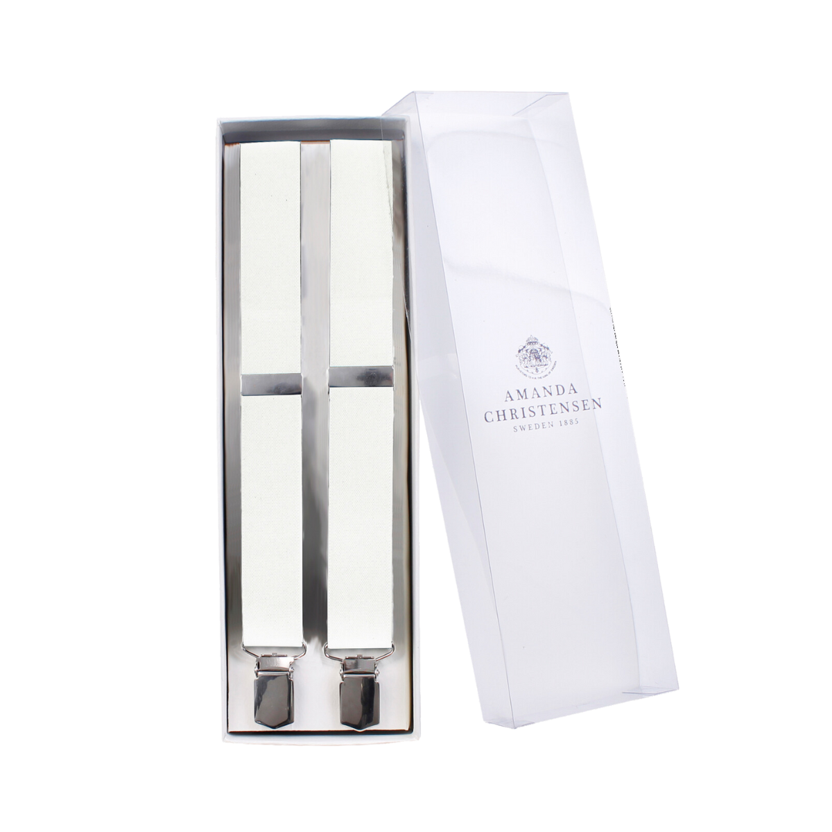 Braces Plain - White