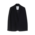 Hector Classic Gabardine Blazer - Black
