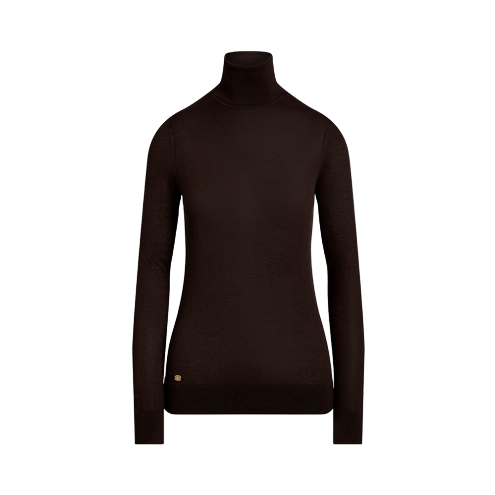 Zoe-Long Sleeve-Sweater - Brown