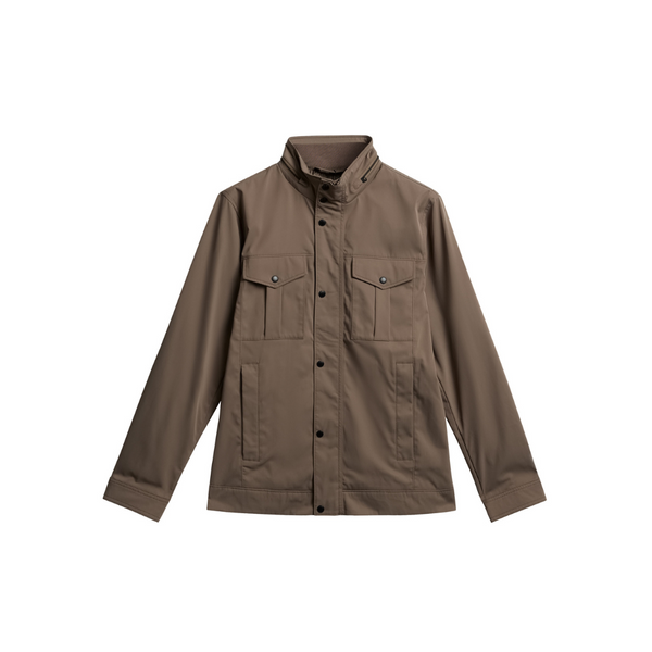 Bailey Poly Jacket - Brown