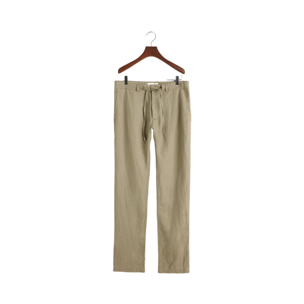 Relaxed Linen DS Pants - 203 Dried Clay