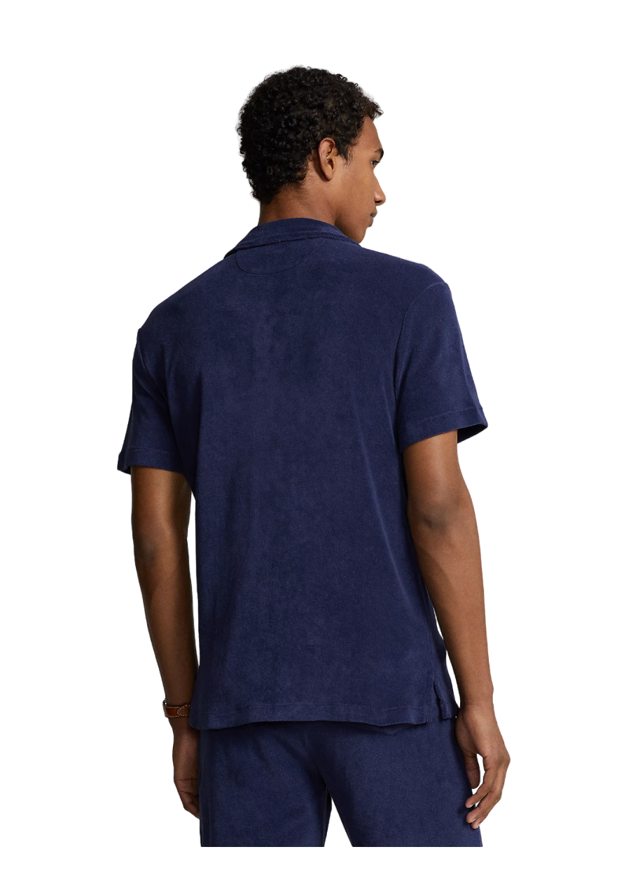 Terry Camp Shirt - Navy