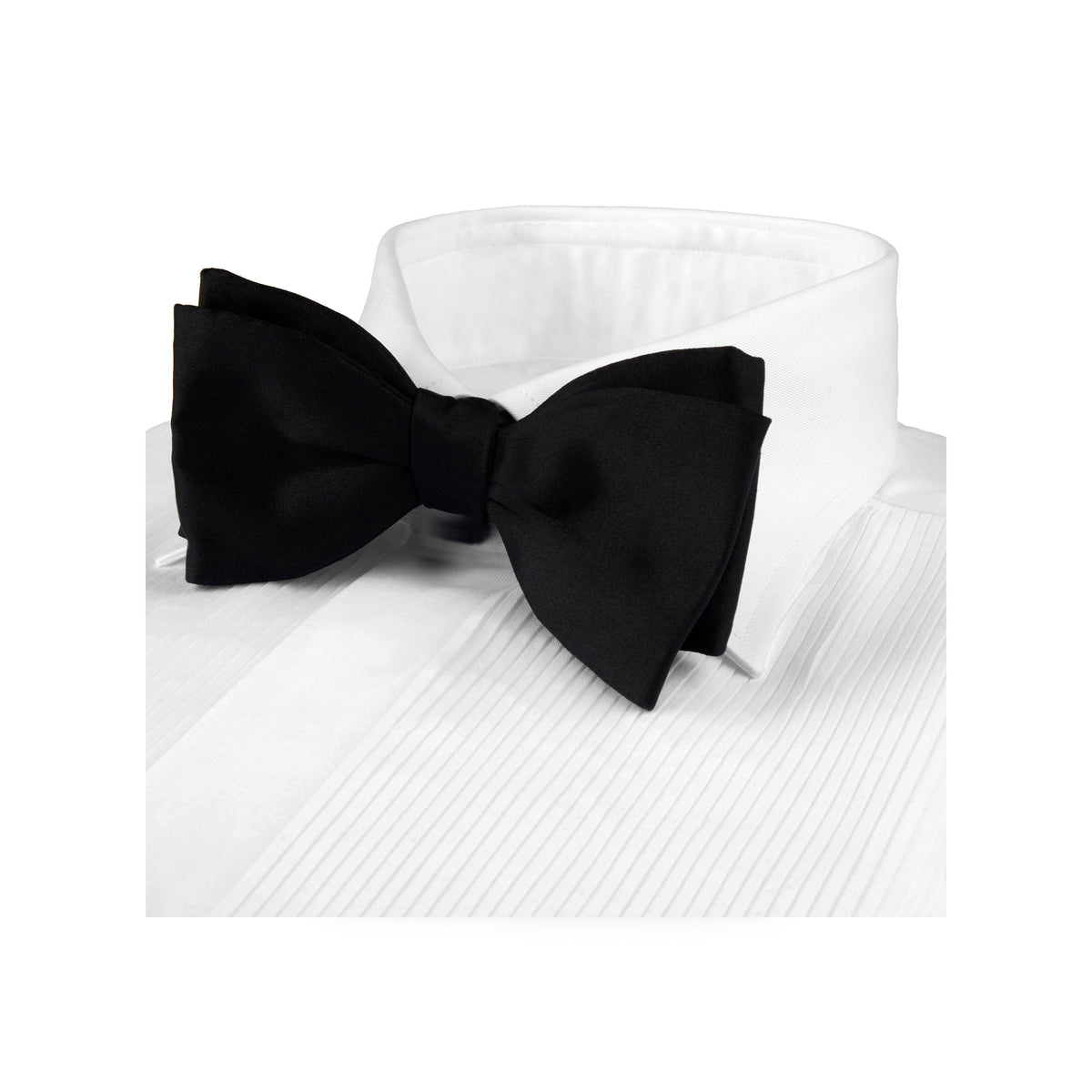Regular C56 Fly Front Pleats DR Cuff - White