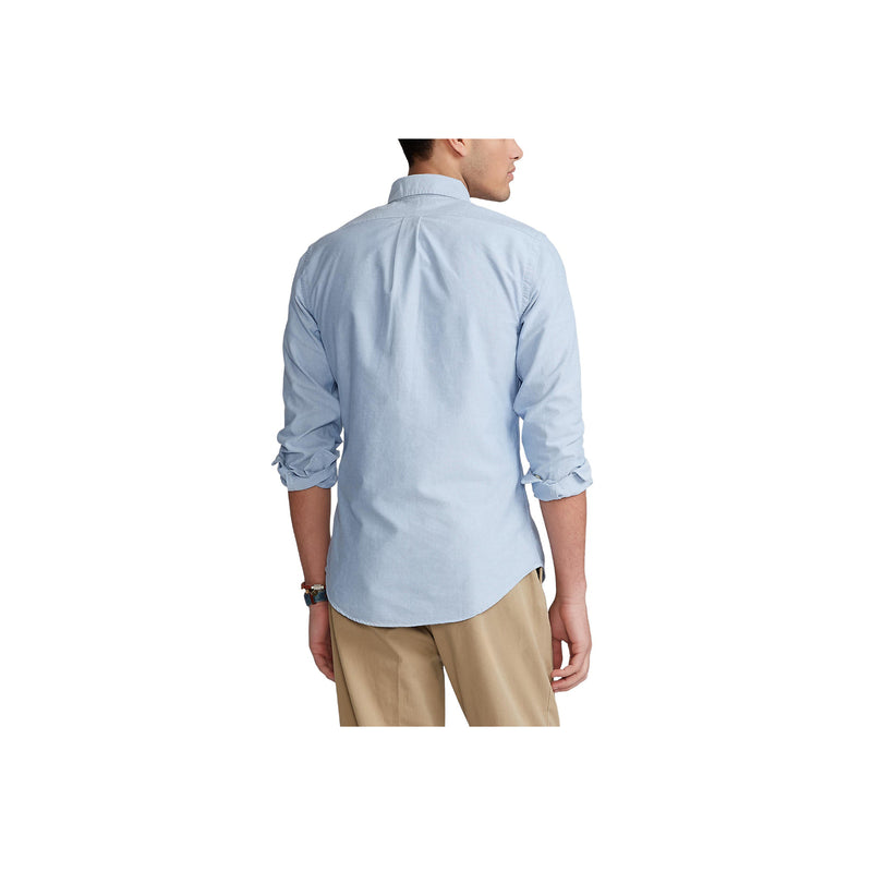Slim Fit Oxford Shirt - Blue